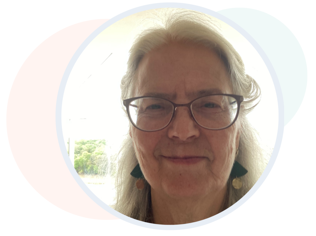 Nancy, 71, after trialing PreActiv's digital prehabilitation platform, smiling at the camera